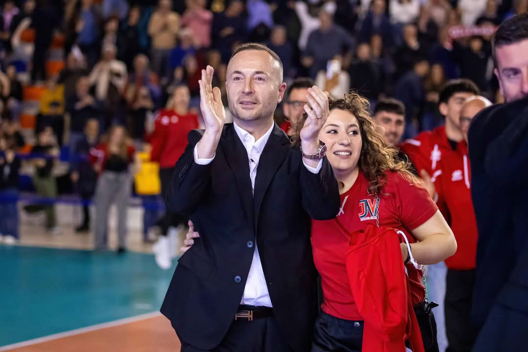 Gianni D’Elia commercialista e Presidente  della Joy Volley tra i Big della  pallavolo