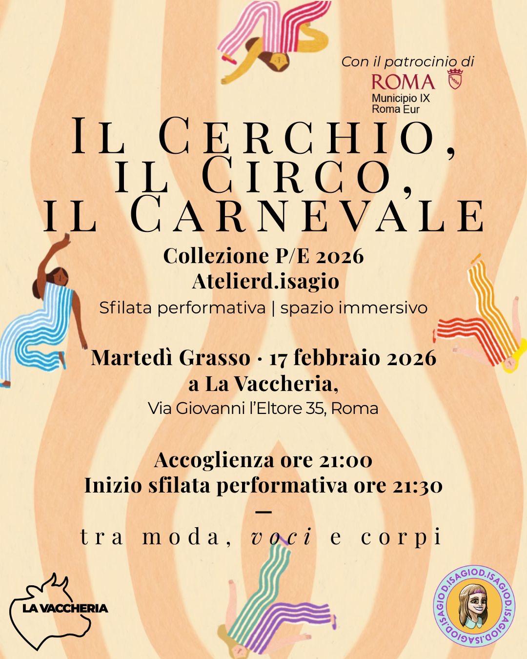 Isa Giovannozzi presenta Il Cerchio, Il Circo, Il Carnevale P/E 2026